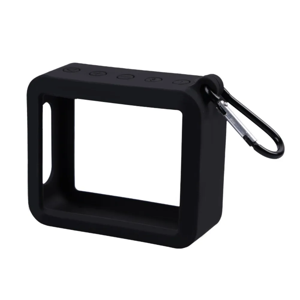 Travel Silicone Case for JBL For GO 2 Speaker with PU Strap Anti Scratch Design Size 10cm 7cm 3cm Black Gray Red Blue