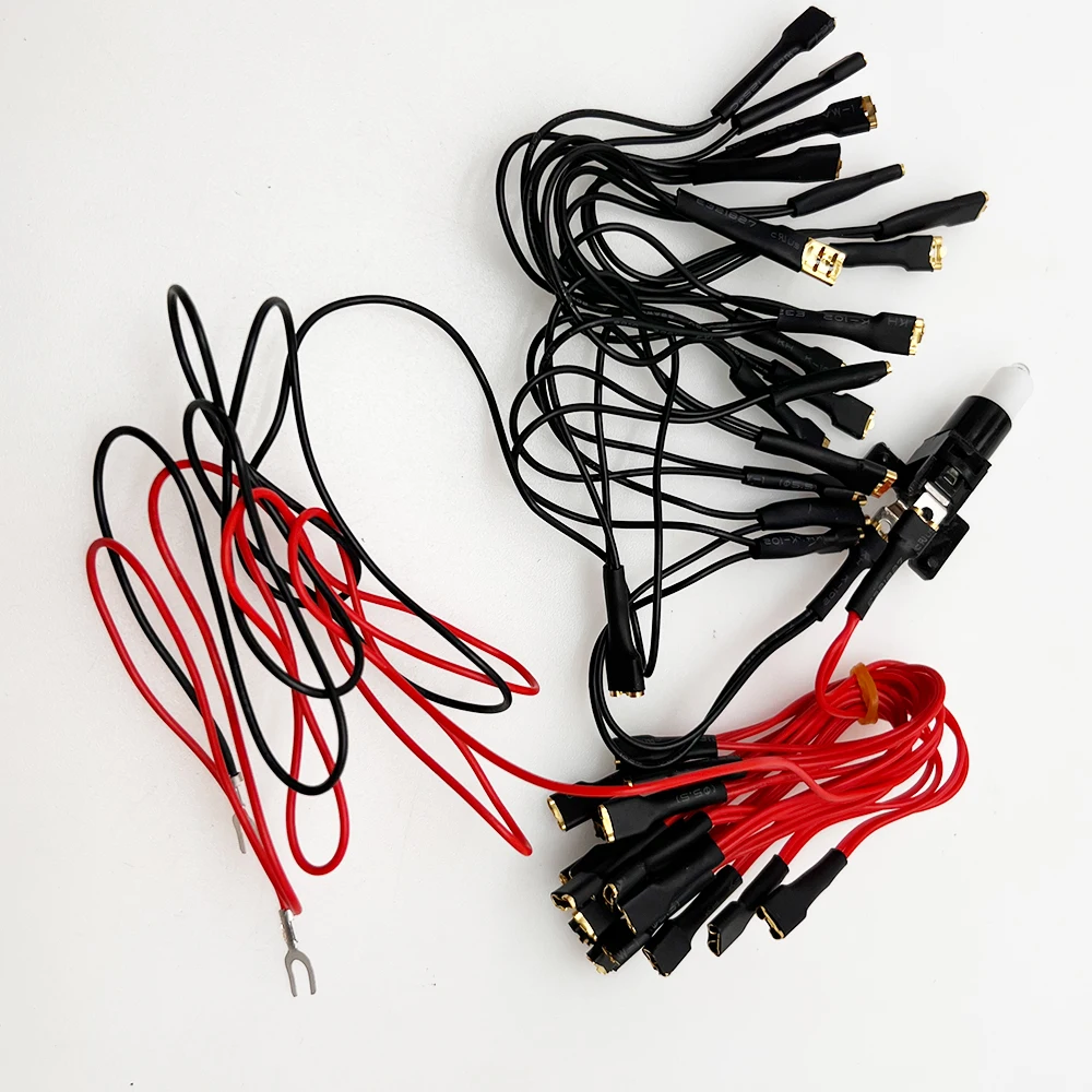 Arcade LED beleuchtetes Druckknopfkabel DC 5V 12V LED-Licht 20x weibliche Anschlüsse für Nullverzögerung Arcade-Maschine Großhandel – Detail 3