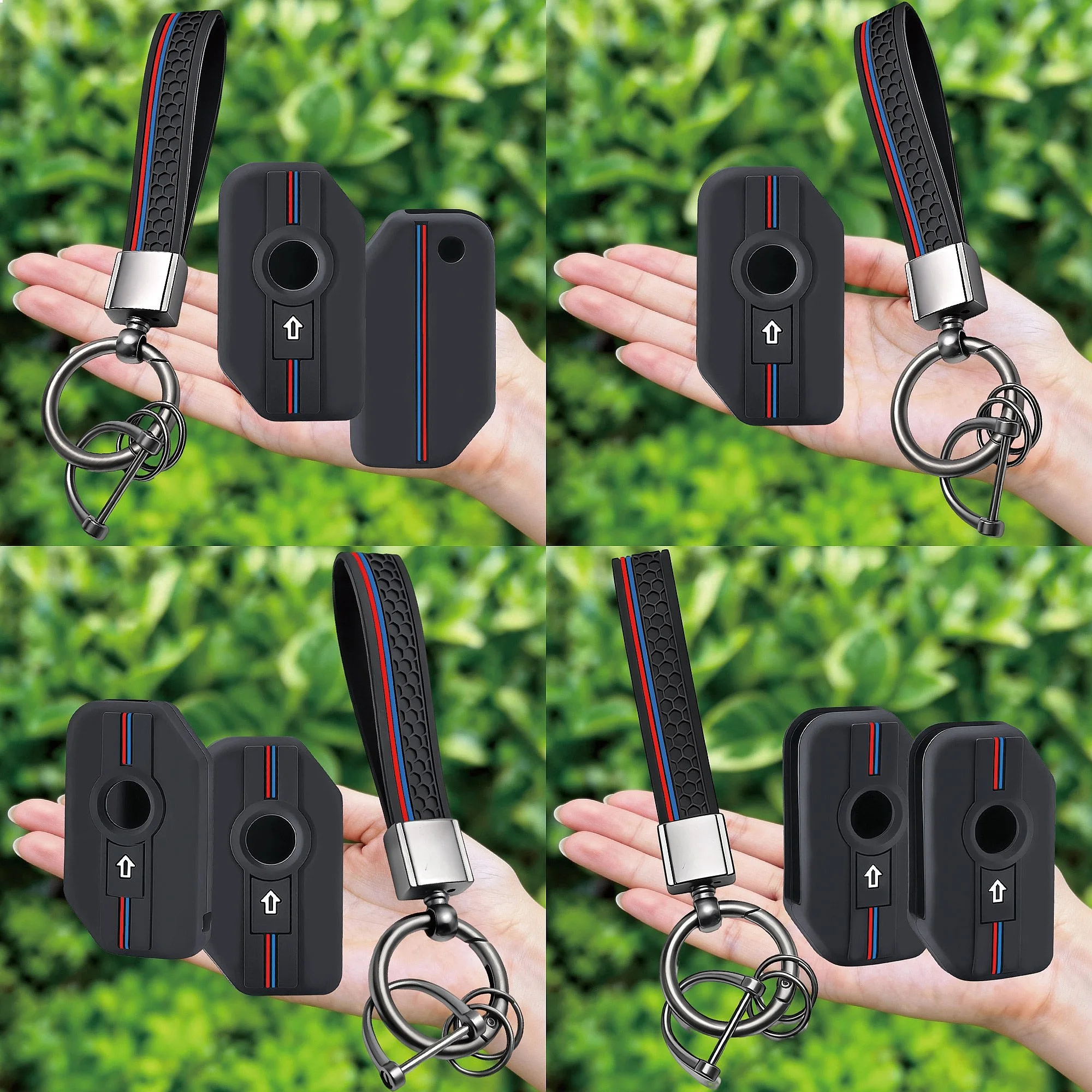 Silicone Car Key Fob Cover For BMW K 1600 B GT GTL R 1250 GS Adventure S1000 R XR 2021 2022 Remote Key Shell Case