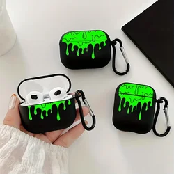 Poison Liquid Drop Fluid Airpod Case Cool Earphone Cover for AirPods 2 3 Pro 2nd Generation Case Gift for Friends