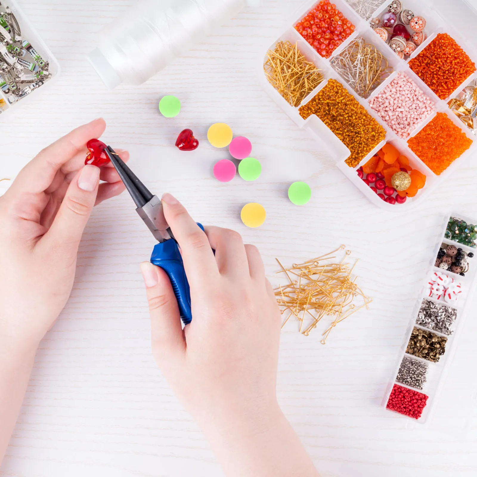 

80 шт. светящихся в темноте силиконовых бусин, круглые бусины для изготовления украшений своими руками, аксессуары для браслетов, ожерелий, аксессуары для волос