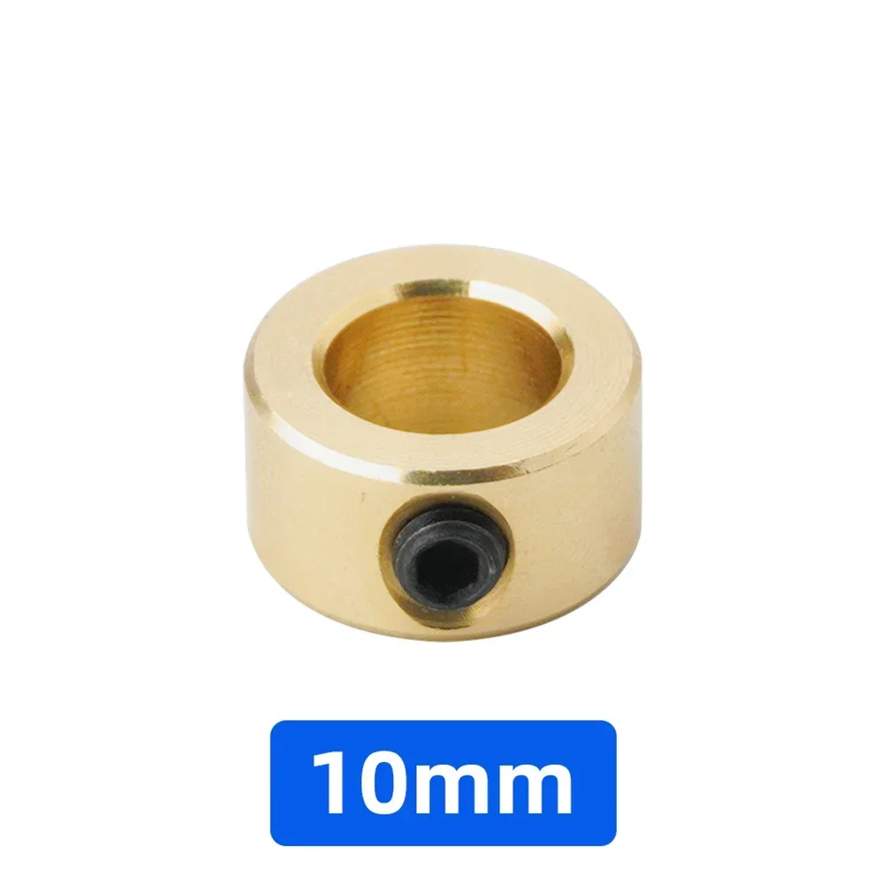 1 pz 6/8/9/9.5/10mm localizzatore di punte per trapano in legno anello di arresto limitatore di trapano collari di arresto di profondità in ottone posizionatore strumenti per la lavorazione del legno