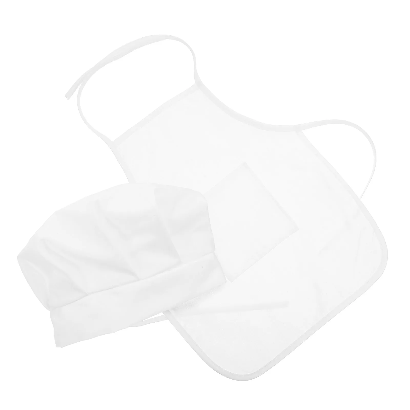 

Chef Hat Set Clothes Newborn Photo Props Infant Costume Hats Kids Clothing Adorable Design Comfortable Material