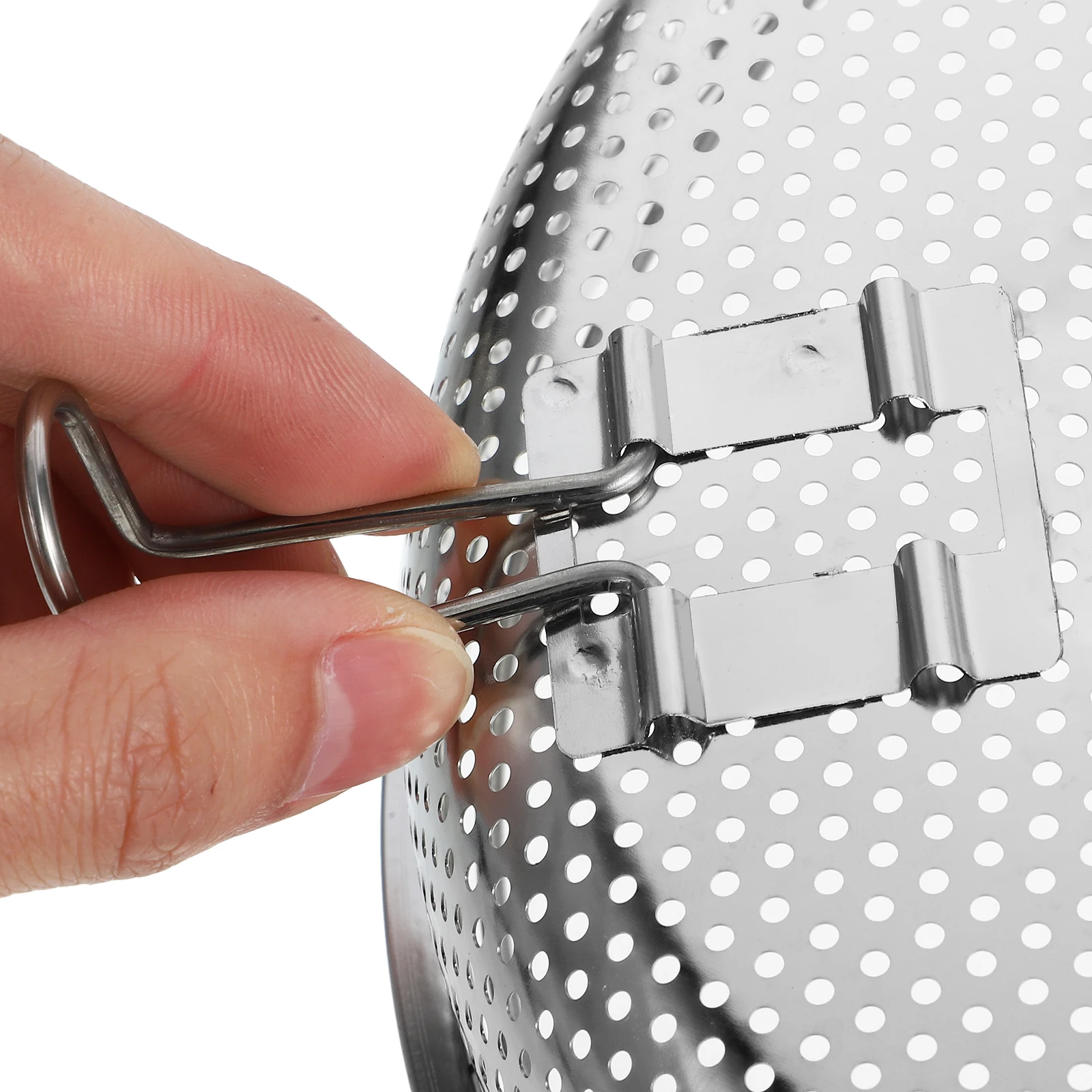

Adjustable Stainless Steel Steaming Basket Detachable Handle Fruit Strainer Vegetable Kitchen Accessory Household Multi-Function