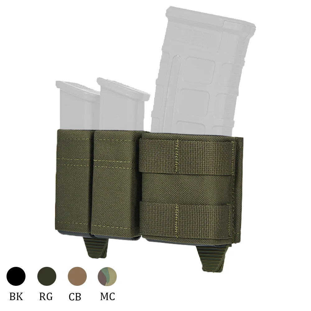 

OPHIDIAN FAST Outdoor Multifunctional 9mm+5.56 Magazine Bag Universal Tool Pouch Quick Draw Holder molle Universal