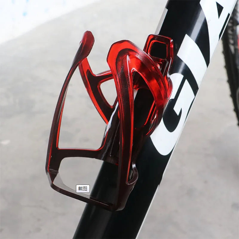 Bicycle Water Bottle Cage: Two-Color PC Gradient Design, for Road Bikes & Mountain Bikes, Multi-Color Cycling Cup Holder