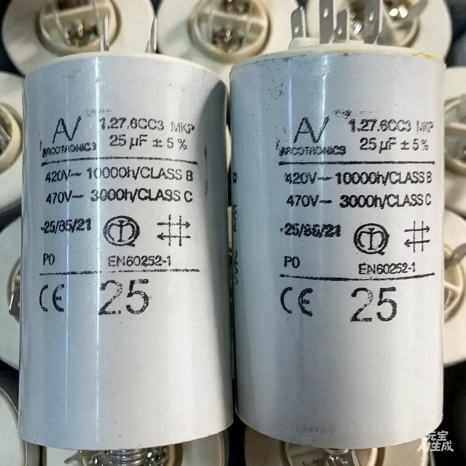 av-1276cc3-mkp-25uf-420v-470v-condensatore-di-avviamento-motore-originale