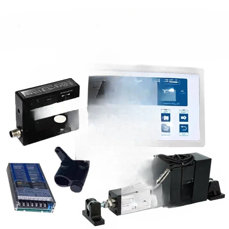Ultrasonic correction control system, correction controller, sensor