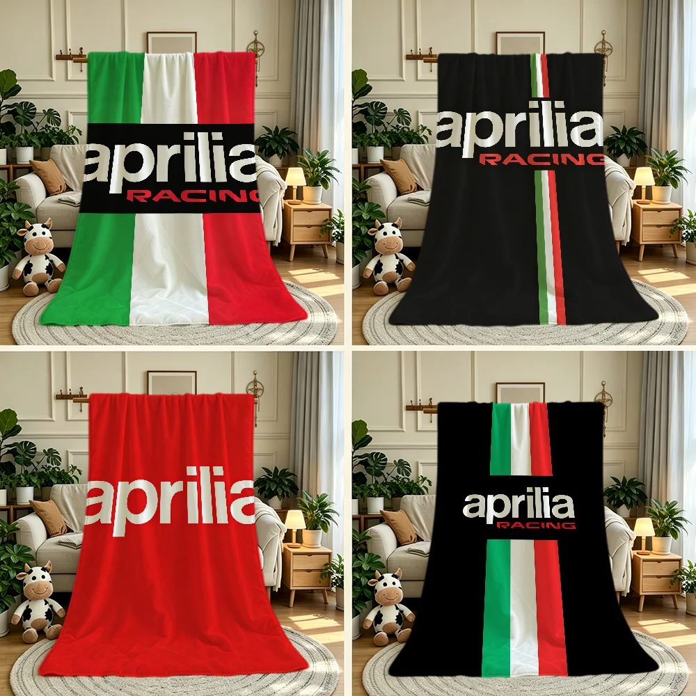 A-aprilia-s Luxury Logo Cool Blanket Throw Super Cosy Plush Living Room Sofa Couch Childish Birthday Gifts
