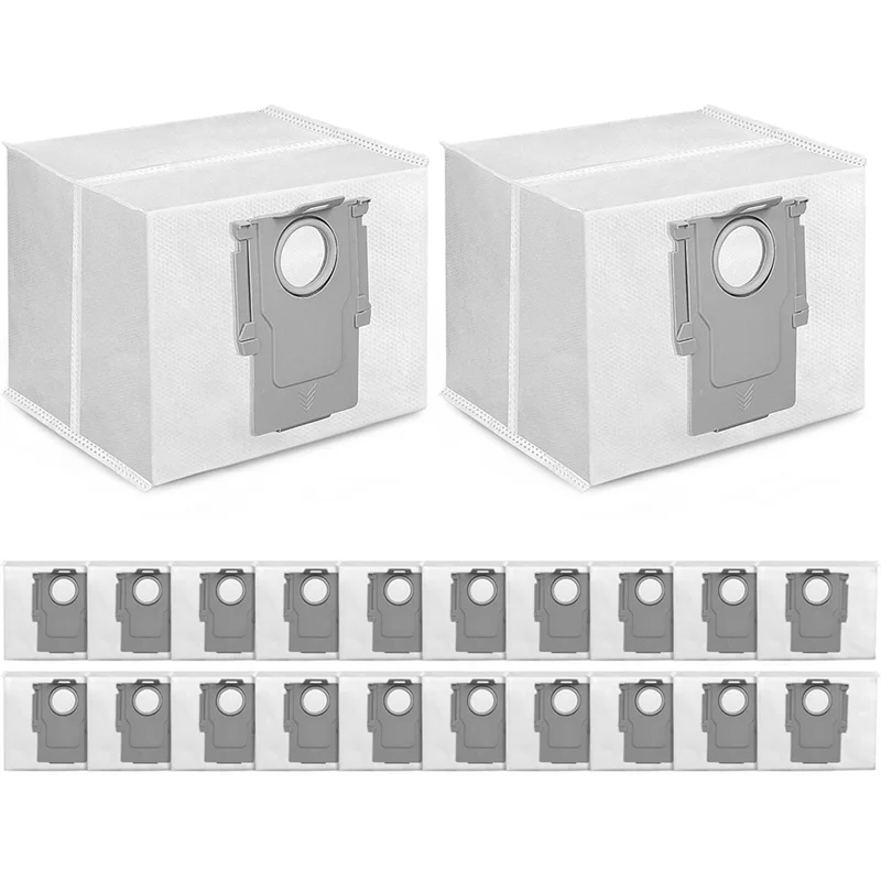 Homeshopping para Roborock Q5 +, Q5 Pro +, Q5 Duoroller +, Q5 Max + Plus, Q7 +, Q7 Max +, Q8 Max +, S8 Pro Ultra, Q10 Sacos de pó Va
