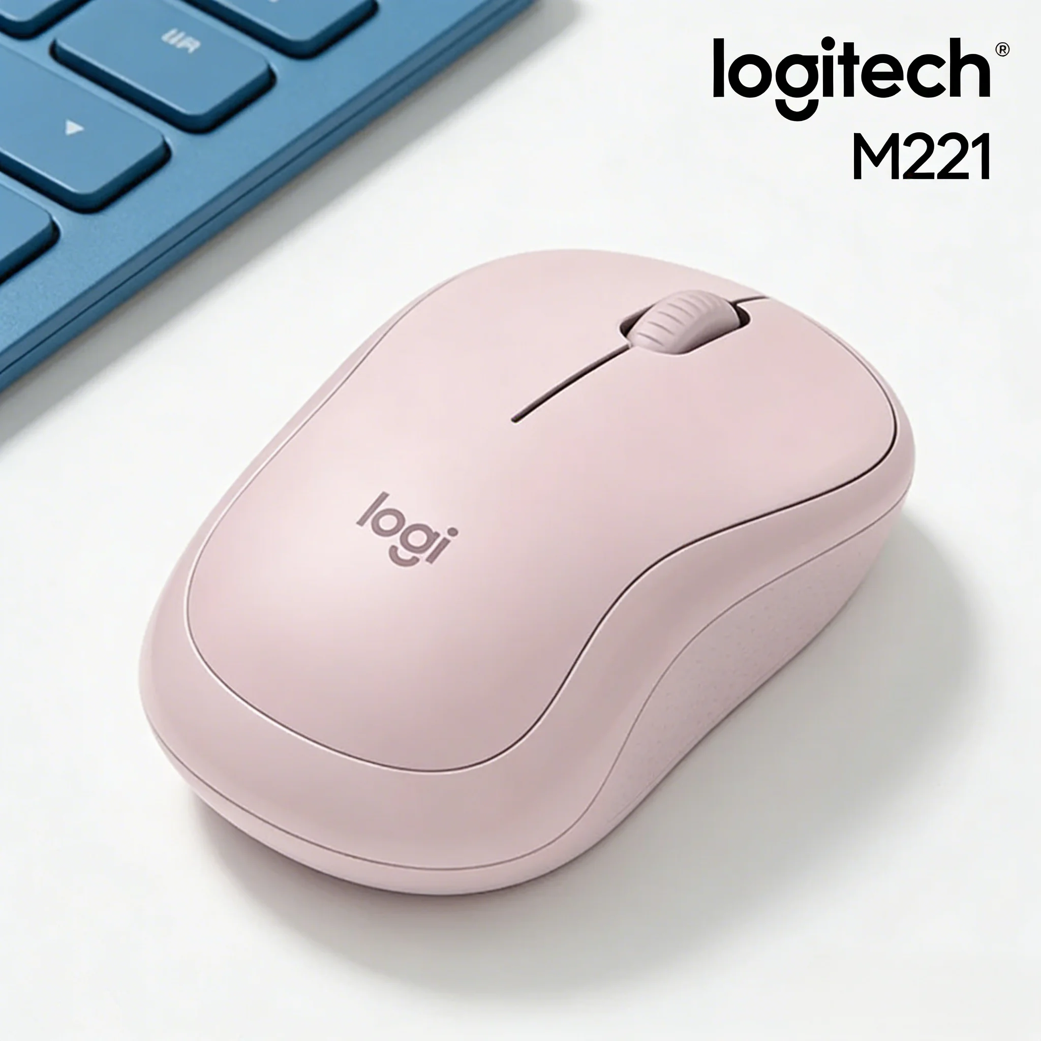 

Ergonomic Design! Logitech M221 Comfortable Wireless Mouse