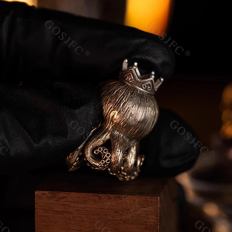 9HAND クトゥルフペンダント EDC ストレスリリーフおもちゃナイフペンダント DIY パラコード編組トレンディプレイハンギングペンダント