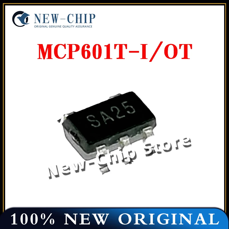 5PCS-50PCS/LOT  MCP601T-I/SN  SOP-8  Low power operation amplifier MCP601T-I/OT  MCP601RT-I/OT  SOT23-5   New original  MCP601