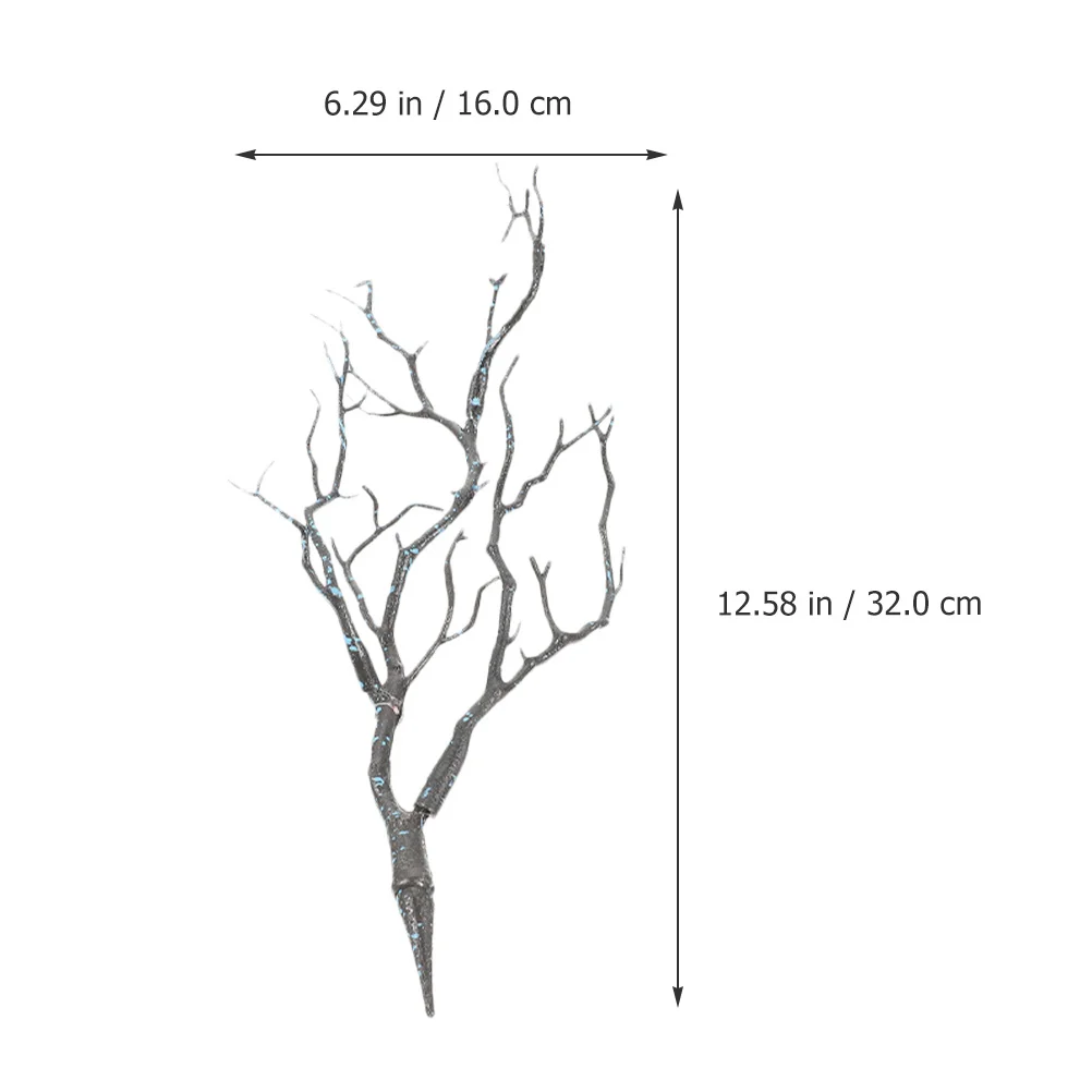

6Pcs Artificial Antler Branches High Realism Decorative Tree Branches for Home Wedding Party DIY Flower Arrangements