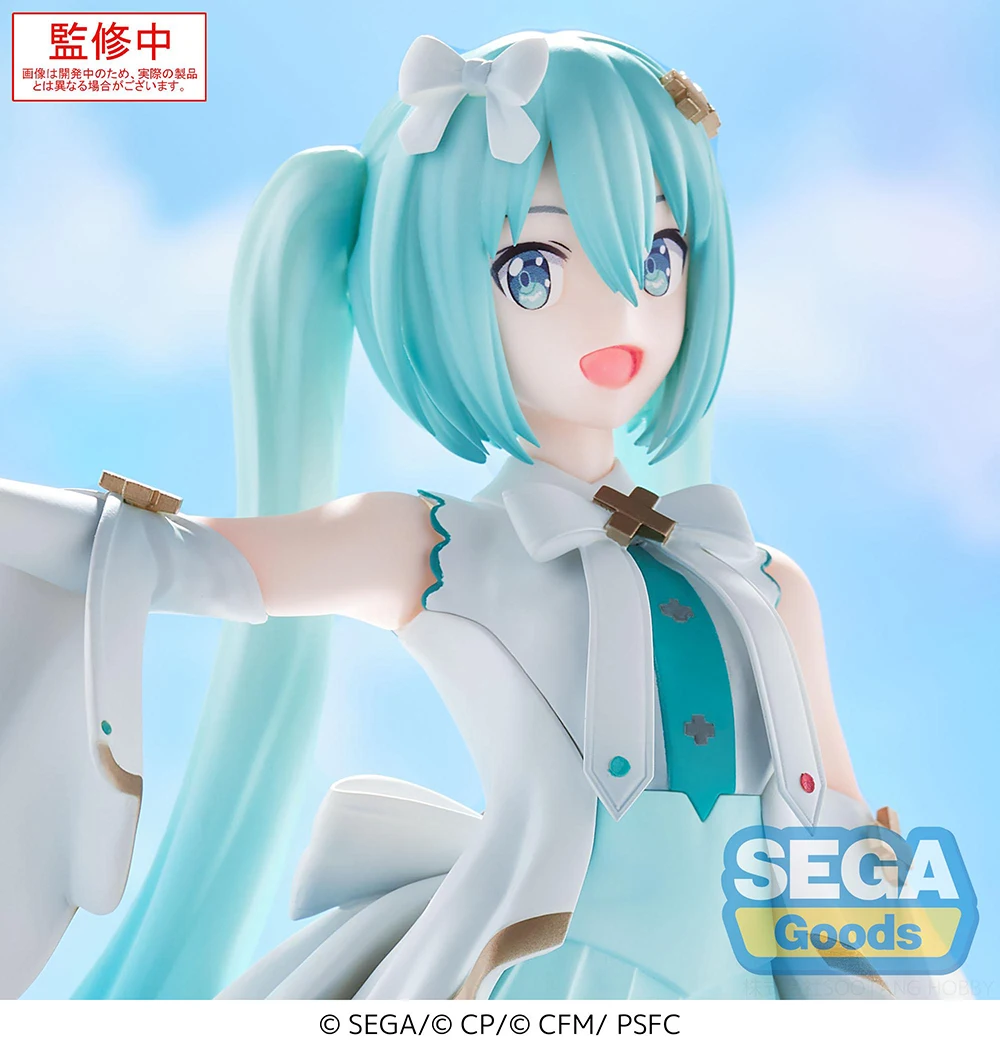 Pre-sale Original SEGA Luminasta Vocaloid Hatsune Miku PVC อะนิเมะตัวเลขการกระทําของเล่นคริสต์มาสของขวัญ