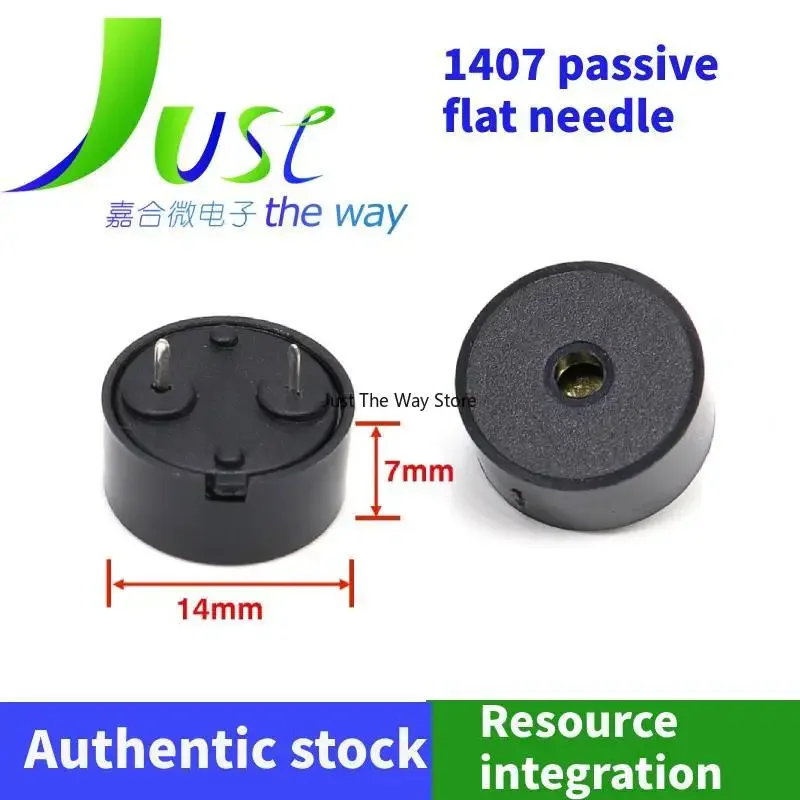 10pieces/lot 1407 piezoelectric buzzer active passive round/flat needle aromatherapy machine humidifier low power consumption