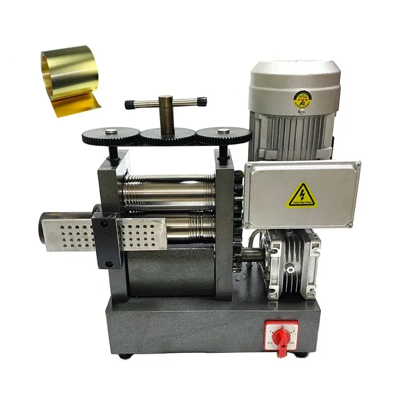 brand new 160x70mm Hot Sale Jewelry Machine Jewelry Rolling Mill Machine 1HP Electrical Rolling Mill With Draw Plate