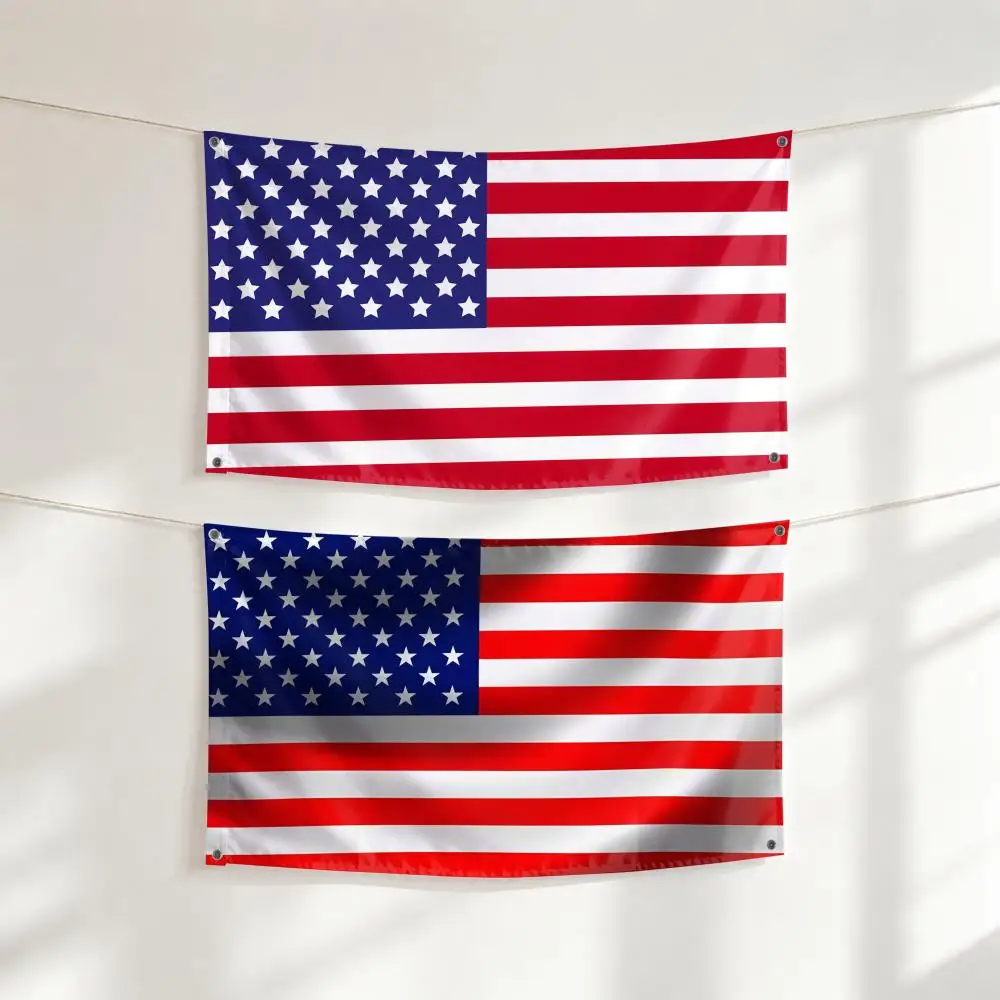 United States Flags Large Wall Hanging Tapestry Banner Room Decor Print for Bedroom Living Room Outdoor