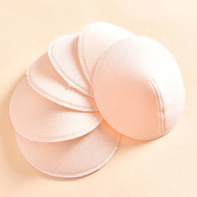 Soft Cotton Baby Nursing Pad Washable Feeding Breast Pad Absorbent Reusable Nursing Anti-overflow Postpartum Nursing Pads 4Pcs