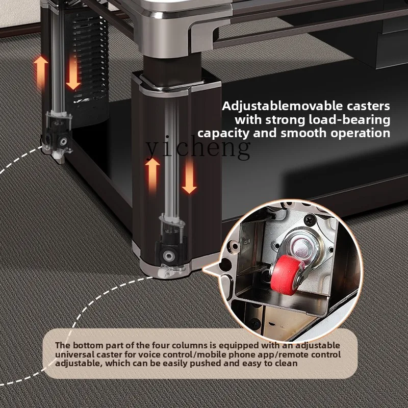 XL heating table coffee table electric heating table household living room lifting fire