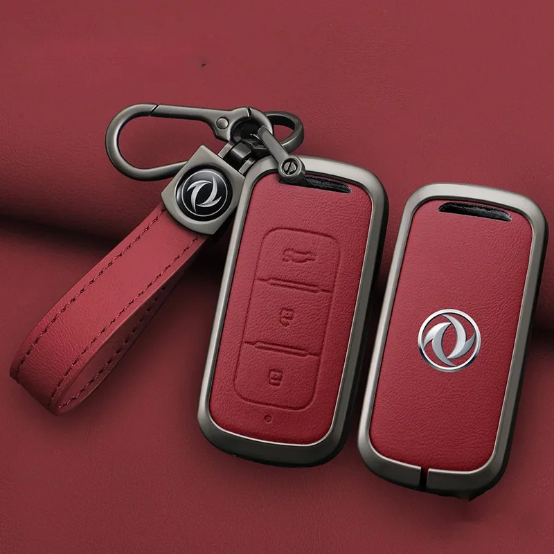 Zinc Alloy Car Key Cover For Dongfeng DFSK DFM 580 370 S560 AX7 AX5 AX4 AX3 MX5 Keyless Remote  Protector Case Auto Accessory