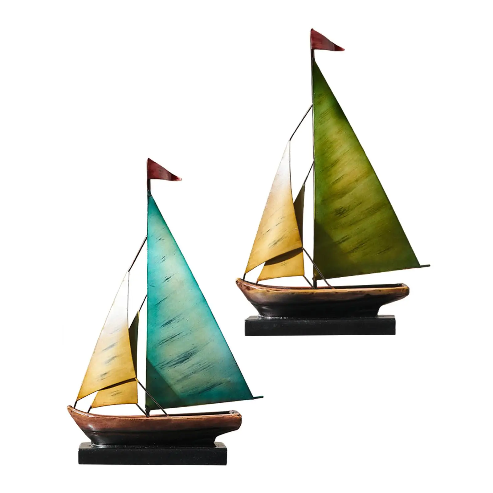 

Металлическая модель парусника: классическая морская скульптура для гостиной, офиса, отеля, роскошный подарок на новоселье, украшение для стола