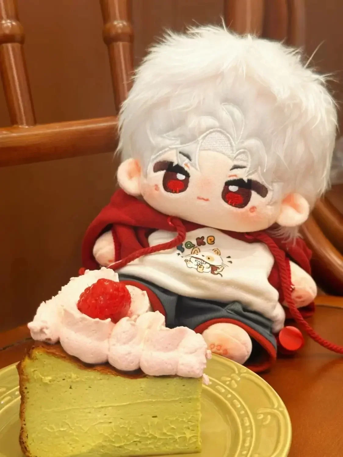 Game Love and Deepspace Cute Sylus Dress-up Cotton Dolls Cosplay 20cm Plush Stuffed Doll Body Plushie Toys Figure Xmas Gift