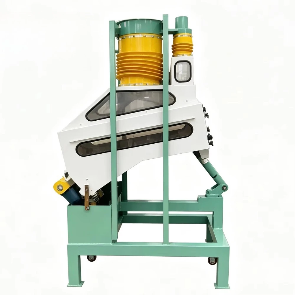Specific Gravity Separator Grain Cleaning Machine Oil Seed Stone Removing Equipment For Complete Oil Press Processing Plant