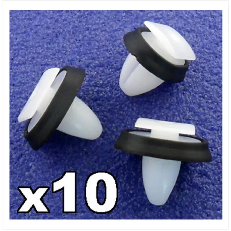 10x For Peugeot Boxer Exterior Side Moulding Rub Bumpstrip / Lower Door Trim Clips