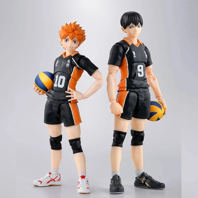 BANDAI Original S.H.Figuarts Haikyuu!! Shoyo Hinata Actionfigur Spielzeug für Jungen Mädchen Kinder Geschenk Sammlerstück Modell Ornamente
