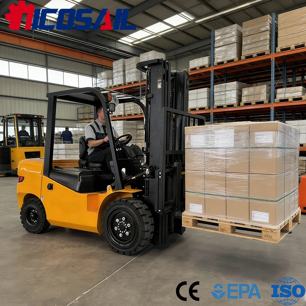 OEM Custom Small Forklift CE Certified Heavy Duty Compact Lift Truck for Factory and Warehouse Operations