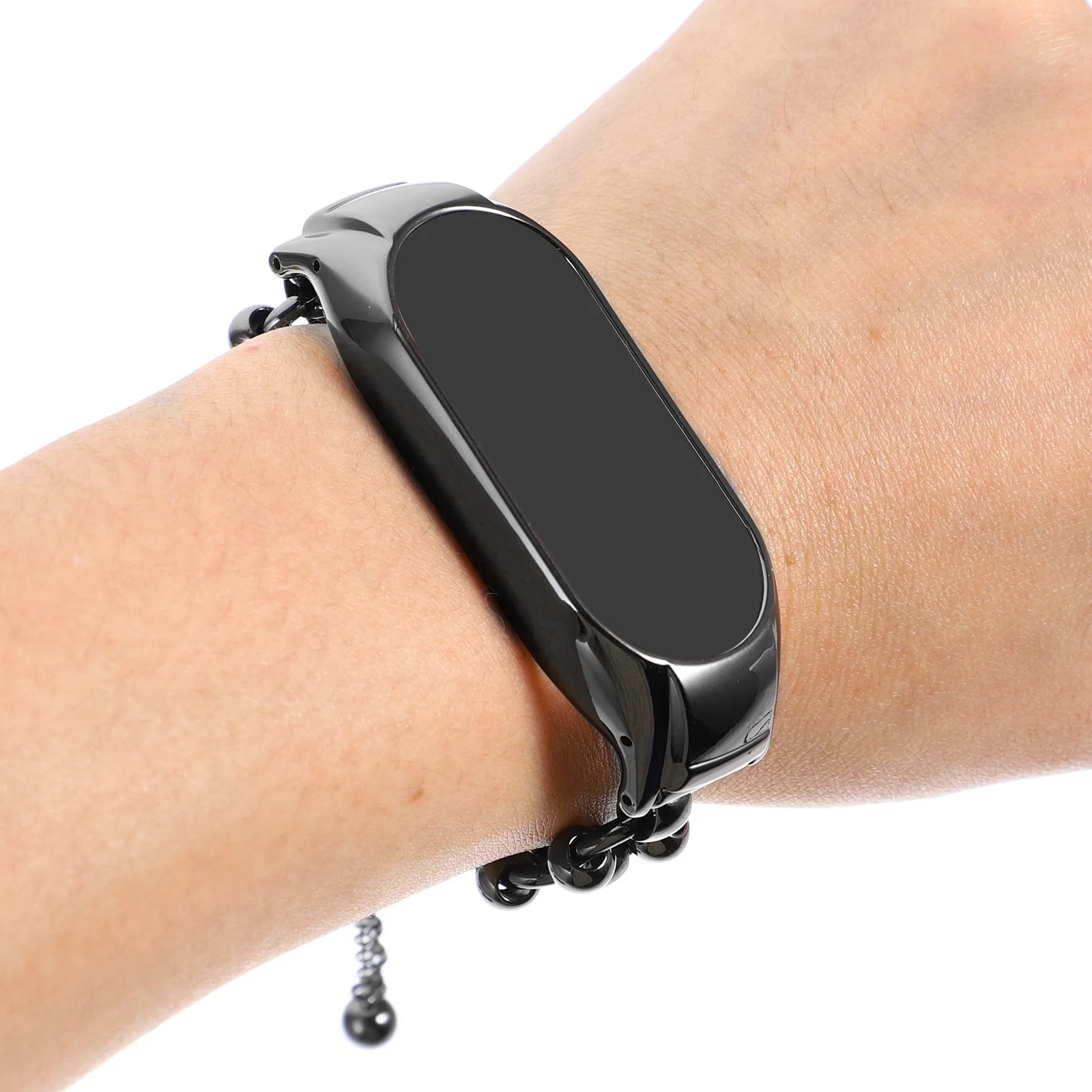 

Stainless Steel Watch Band Metal Strap Adjustable Replacement For Men Women Daily Use Wear-Resistant Watchbands Smart