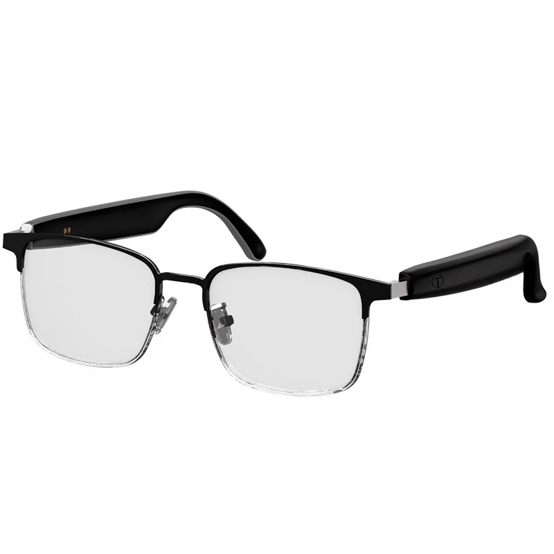 

AI intelligent translation black technology glasses, real-time conference translation