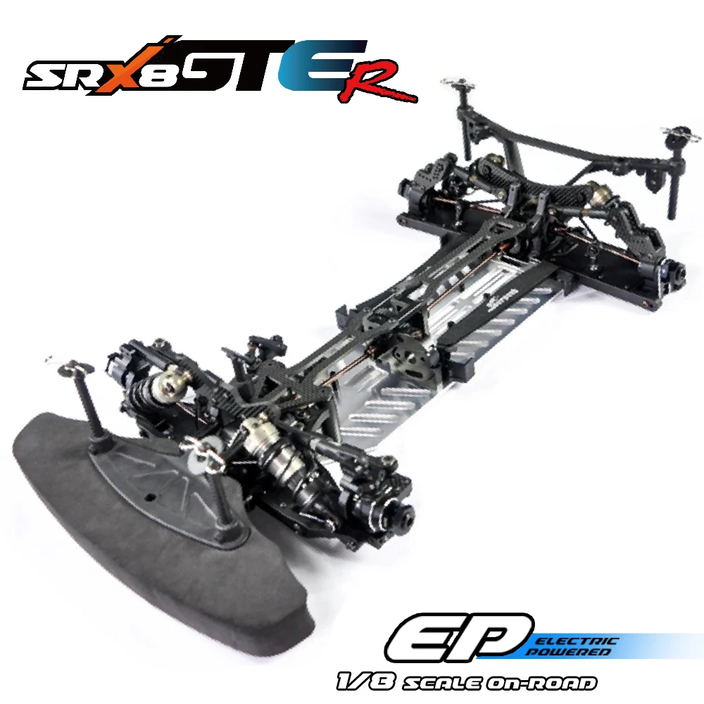 Serpent SRX8GTE R 1/8 4wd EP On-Road RC Car Kit Unassembled Kit for Race (SER600074)