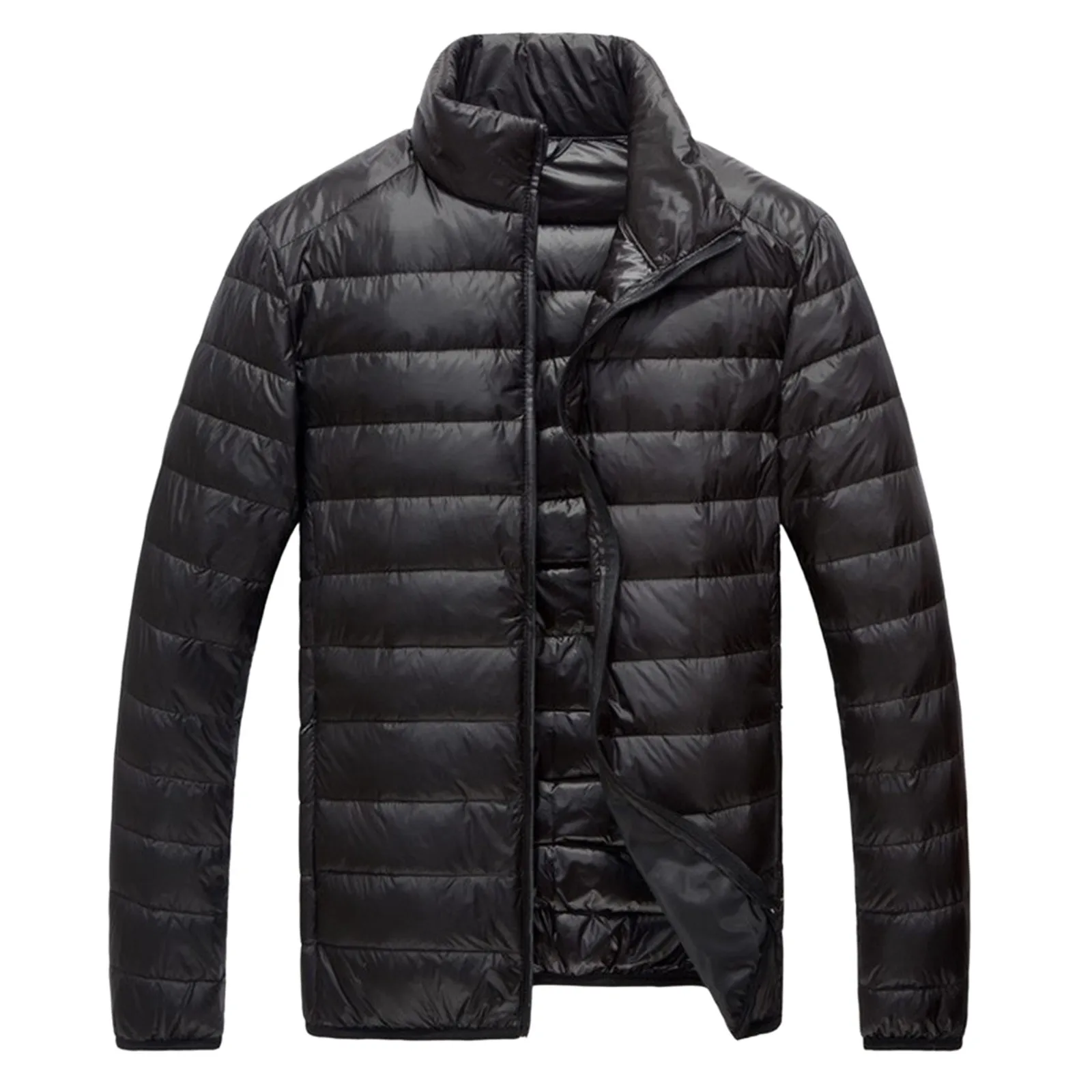 Casaco acolchoado de algodão de inverno masculino casual na moda jaqueta leve pequena jaqueta acolchoada para homem casacos quentes para homem com capuz