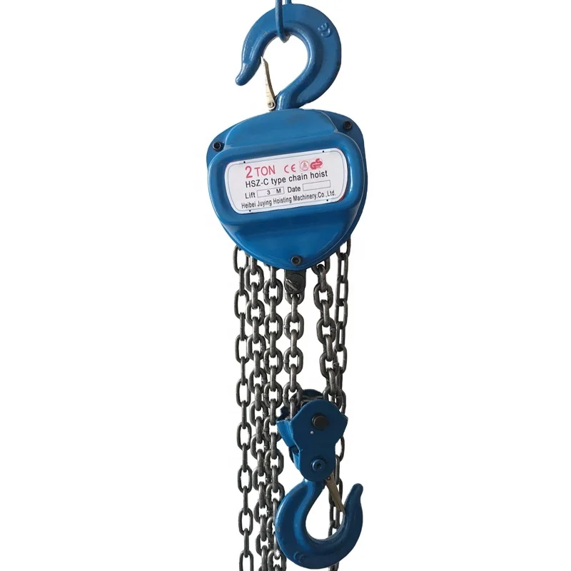 

Manual Chain Hoist HSZ Hand Chain Block Pulley Block 2 Tons