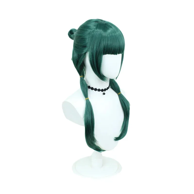 Kostum Cosplay Anime The Apothecary Diaries Mao Mao Wig Pakaian Hijau Kehitaman