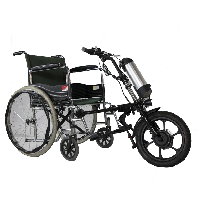 Suspension New Model Electric Powered Stair Climbing Wheelchair 350w 12inch Disabled Electric Wheelchair Kit