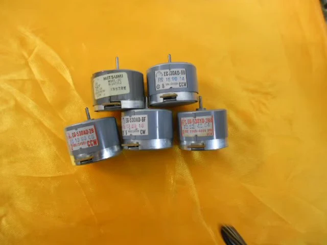 

Recorder motor EG-530AD 6v 9v 12v DC CW CCW