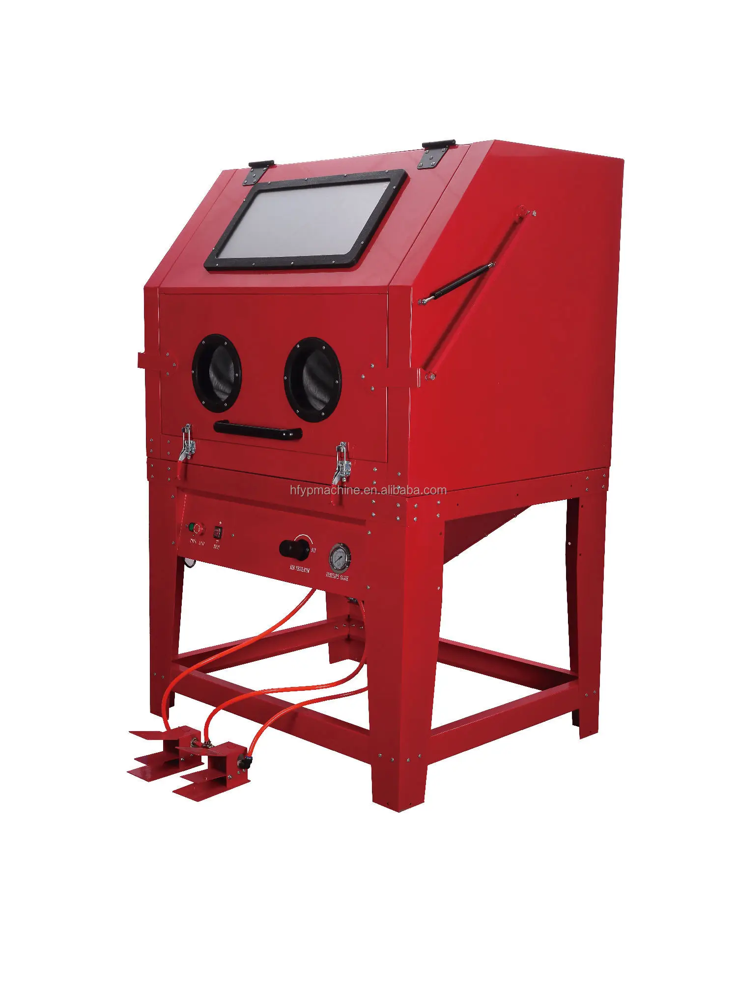 1000L Cheap Price High Pressure Manual Sand Blast Cabinet Manual Sand Blast Machine Sandblasting Cabinet with Closed Loop System