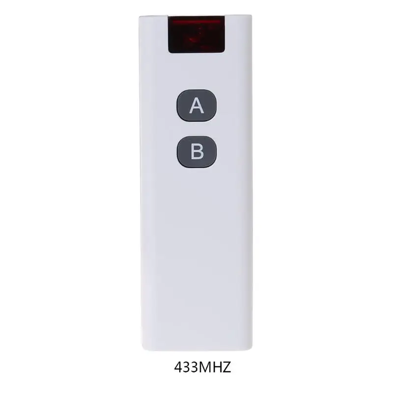 AK-7010TX Replacement Remote Control 433MHz for DC 12V Digital Remote Controller Transmitter 3/4/6/8/10 Buttons