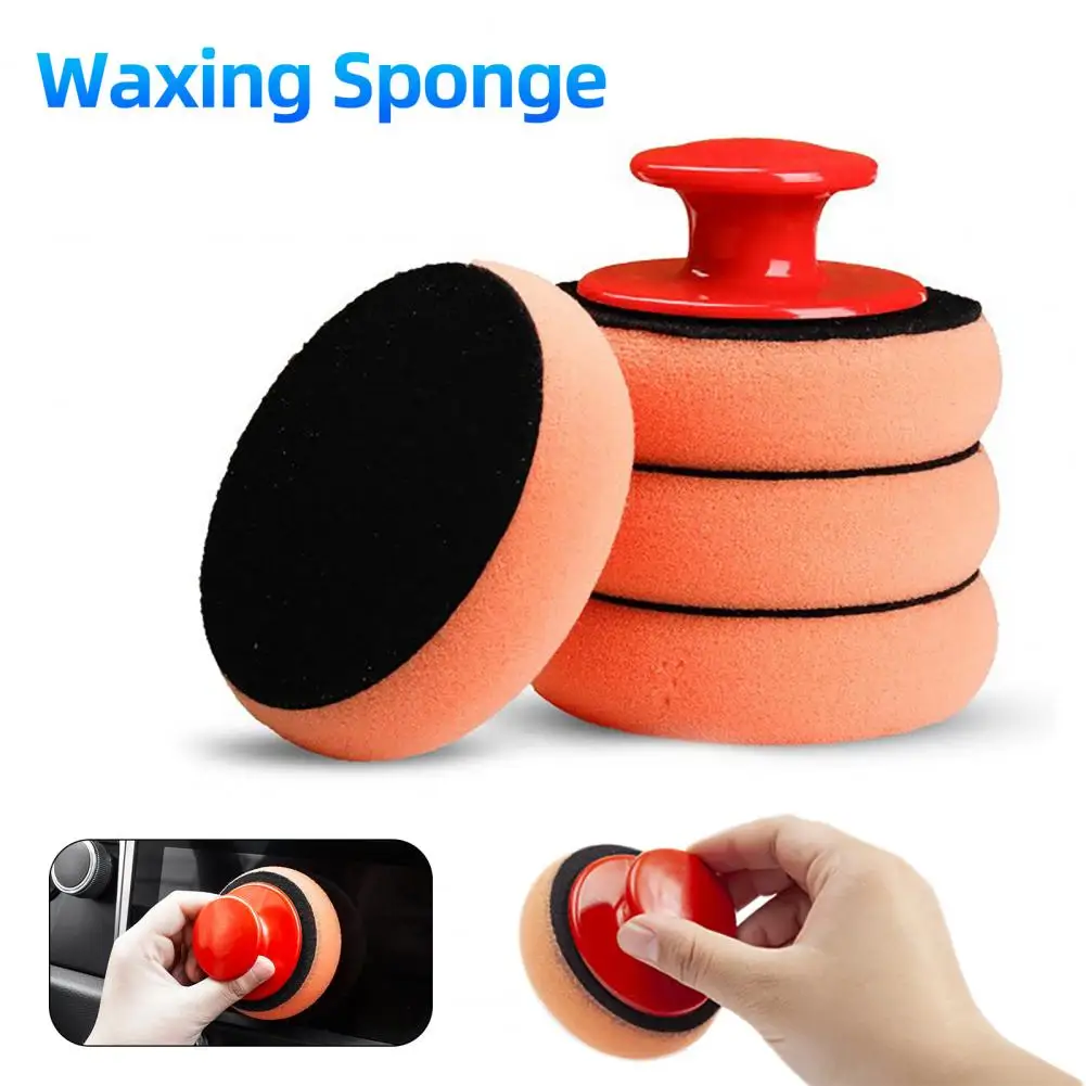 

Wide Application Car Polishing Sponge Lightweight Vehicle Polishing Excellent High Durability Car Waxing Sponge