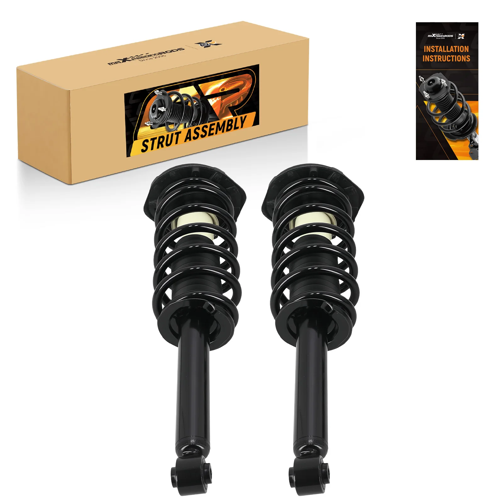 

Комплект задних амортизаторов с пружинами для Nissan Maxima 00-03, Infiniti I30 00-01