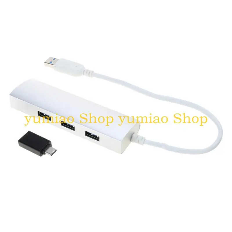 

587B USB3.0 to Ethernet Adapters USB3.0 to Gigabits Ethernet Networking Adapters Internet Adapters for Laptops Tablets