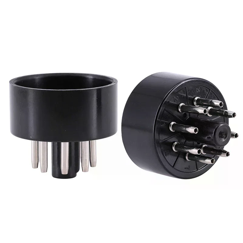 EL34C EL34 진공관 앰프용 베이클라이트 8핀 튜브 소켓, 모델: S8AES - 한 팩