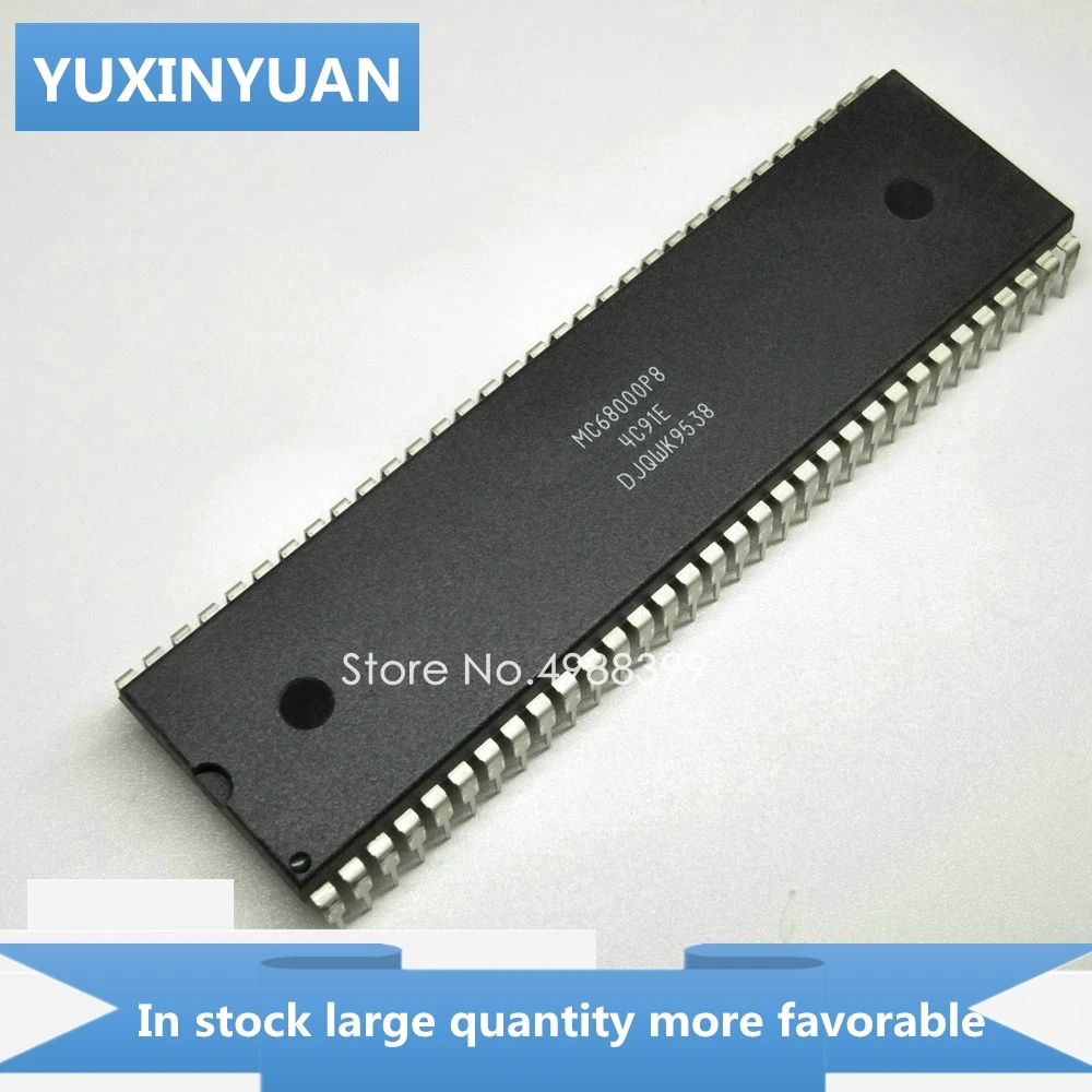 1PCS NEW MC68000P8   68000P8  MC68000  68000  DIP64 in stock