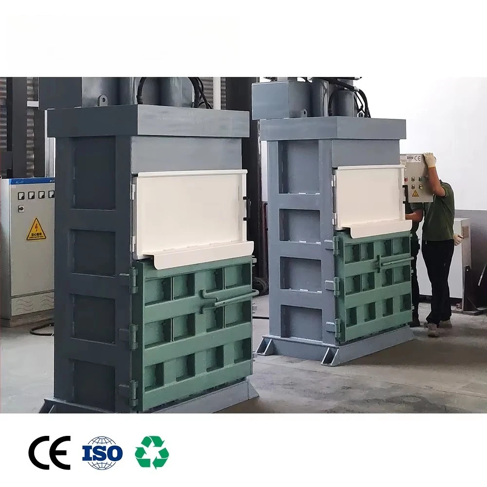 Multi functional Easy control Factory Wholesale Hydraulic Pet Bottle Paper Cardboard Baler Machine