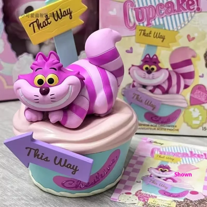 Figurines de boîte aveugle de la série Cupcake Disney, jouets tendance, articles d'exposition, cadeaux pour filles, Figurines d'action à collectionner, Figurines fantastiques