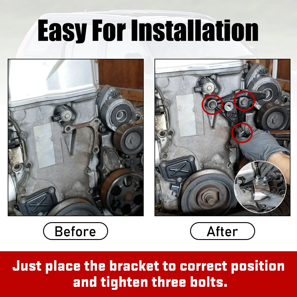 Engine Passenger Side Mounting Bracket  For K24 Swap EG DC EK EP3 02-06 Honda CR-V 2.4L 03-11 Honda Element 2.4L 11910-PPA-000