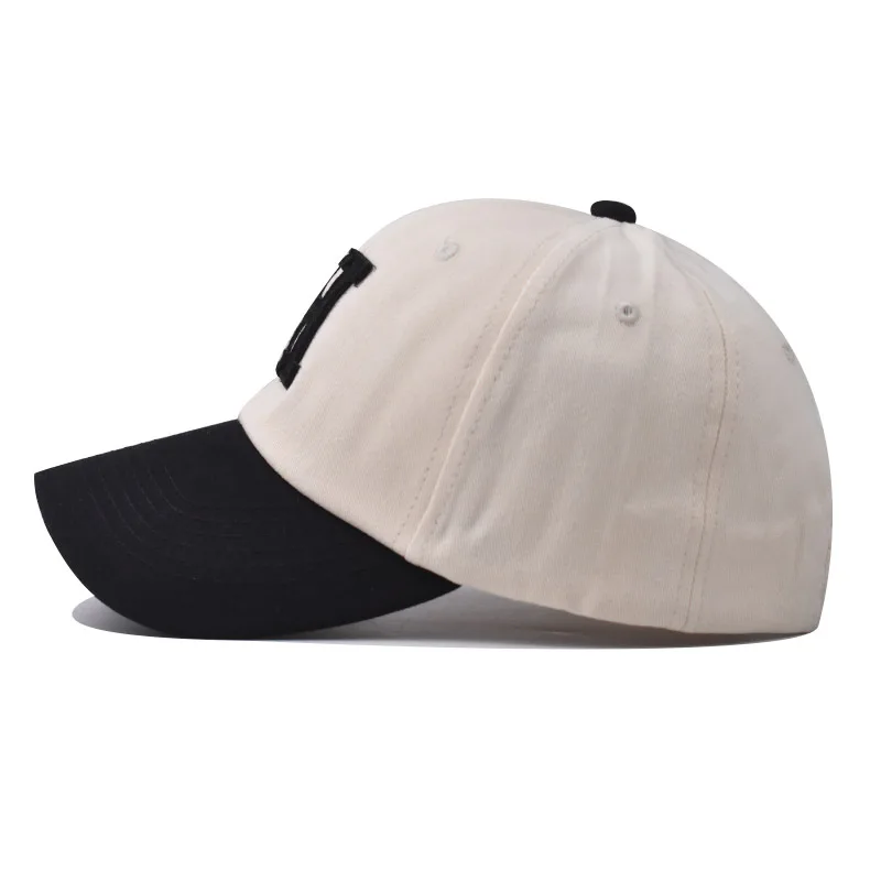 Boné de beisebol Letra H, chapéu Snapback tamanho grande, boné de sol, boné esportivo, primavera, outono